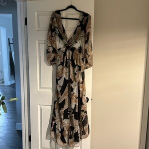 Floral maxi dress